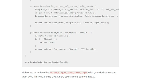 Custom Code to Hide and Secure Your WordPress Login Page