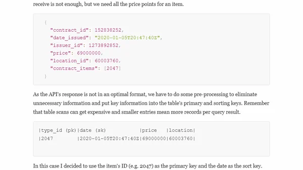 How to analyse and aggregate data from DynamoDB