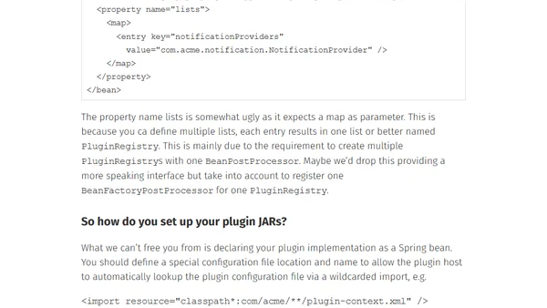 The smallest plugin system ever