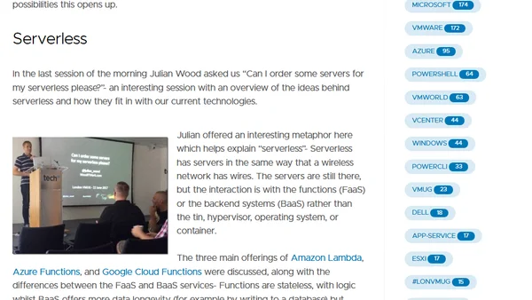 VMUG London June 2017