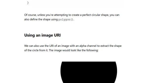 Creating Non-Rectangular Layouts With CSS Shapes