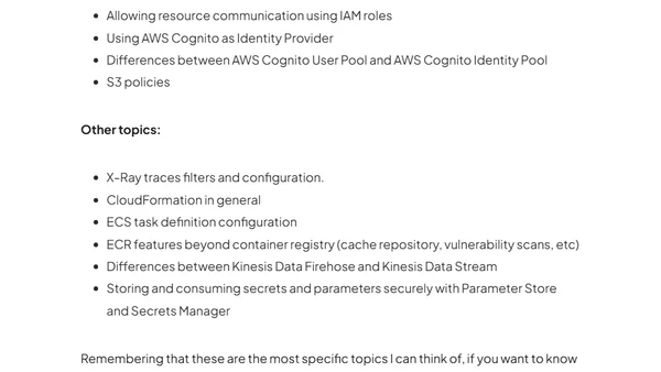 AWS Certified Developer – Associate: My Exam Experience