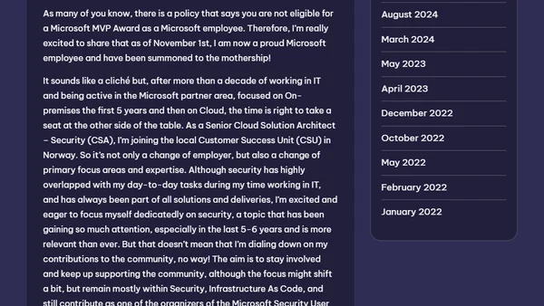 Saying goodbye to the Microsoft MVP Program.