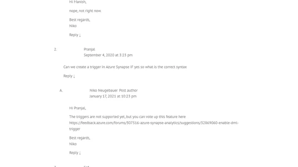 Copying Data into a Table in Azure SQL DW (Synapse Analytics)