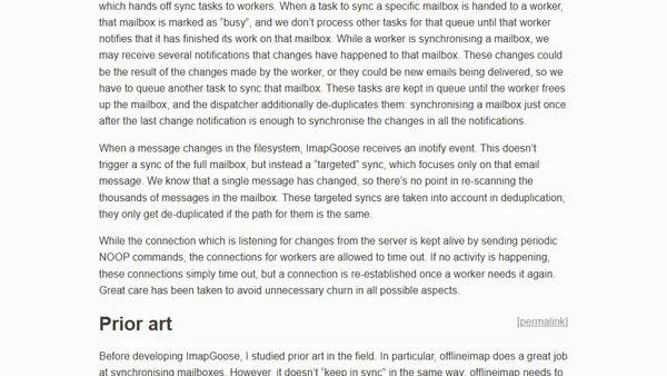 Introducing ImapGoose