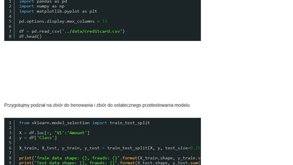 Niezbalansowane dane klasyfikacyjne? Na ratunek SMOTE!