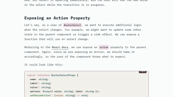 Building Reusable Components with React 19 Actions