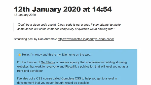 12th January 2020 at 14:54