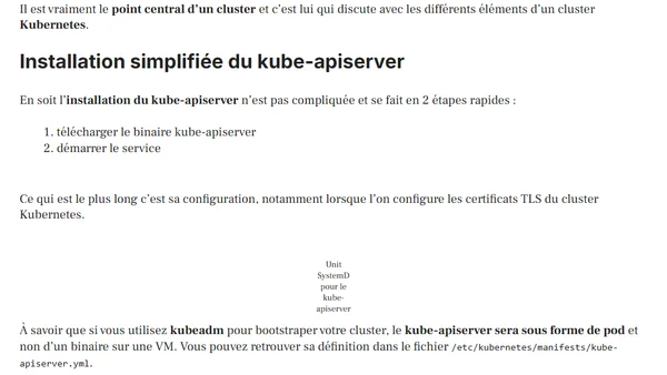 Le kube-apiserver : élément central d’un cluster Kubernetes
