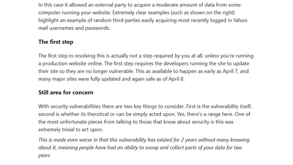 What you need to know about April 7 and your security on the web.