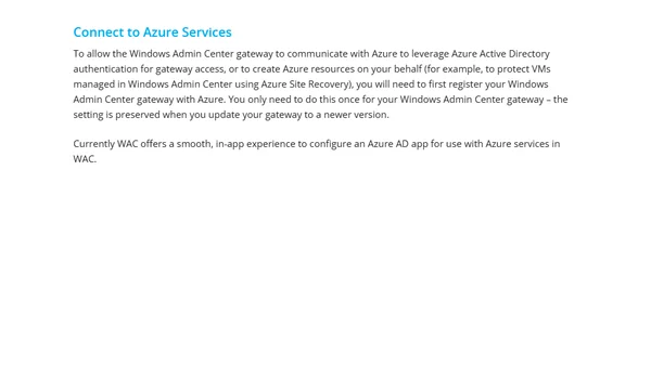 STARTING OUT WITH  WINDOWS ADMIN CENTER (WAC)