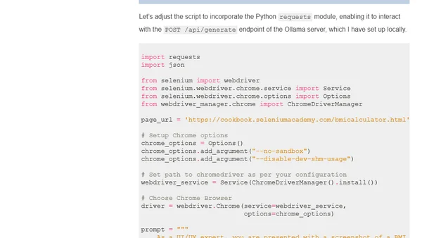 Test Run - Using Multimodal Vision AI In Test Automation