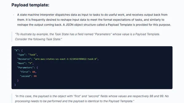 Notes from Complete guide to AWS Step Functions