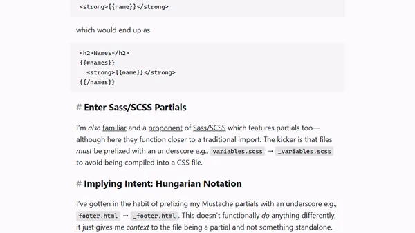 Partial Hungarian Notation