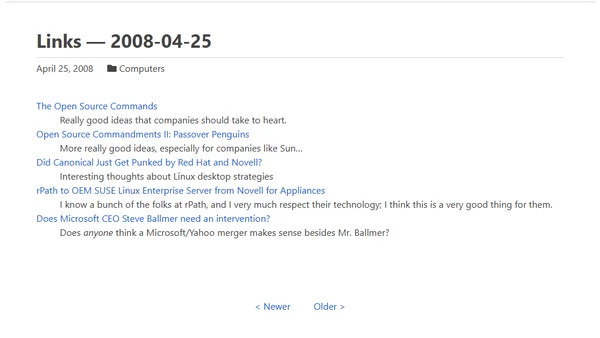 Links — 2008-04-25