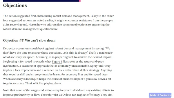 Impact Intelligence, addressing common objections