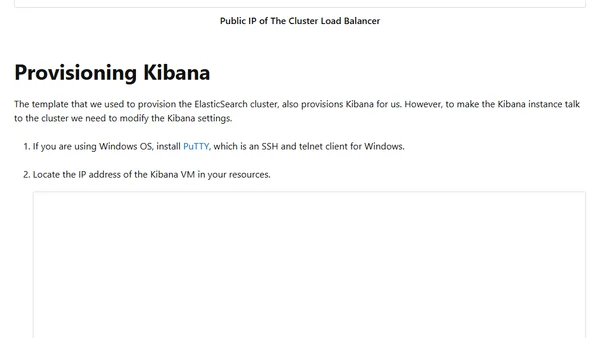 Use ElasticSearch and Kibana to Monitor Your Service Fabric Application Logs
