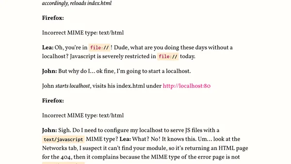 Today's Javascript, from an outsider's perspective