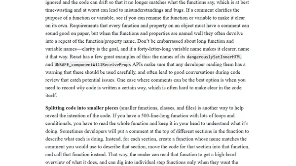 Simple Design: Reveals Intention