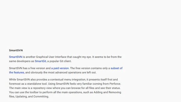 Subversion Source Control for game development
