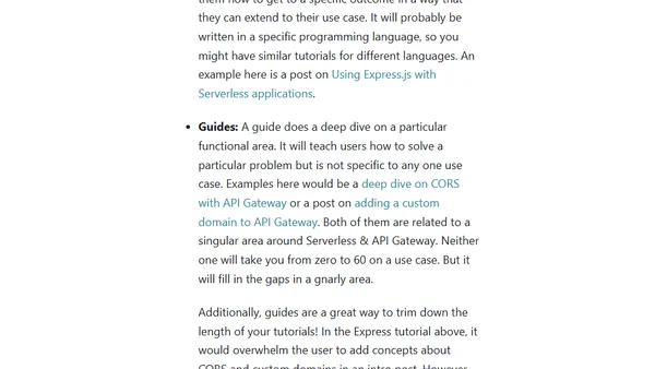 Building a developer community