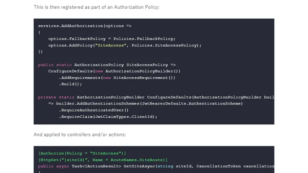 Customizing Authorization Responses in .NET 5.0