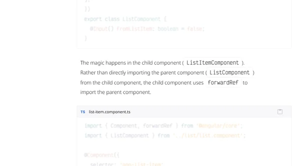 Fixing Angular Standalone Components that have a circular dependency