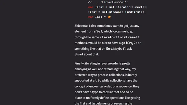 New (Sequenced) Collections In Java 21 - Inside Java Newscast #45