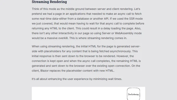 Blazor in .NET 8: Full stack Web UI