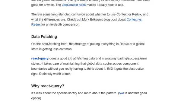 State of the React Ecosystem in 2021