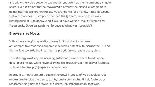 Why Browsers Get Built