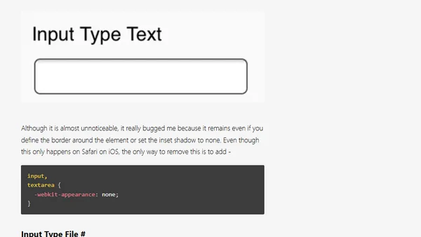 FormHack.io - A Hackable CSS Form Reset