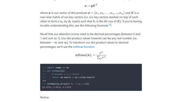 An Intuition for Attention