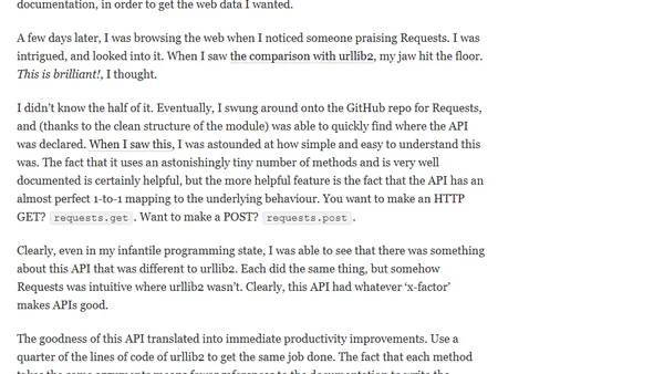 The Importance of API-Oriented Design