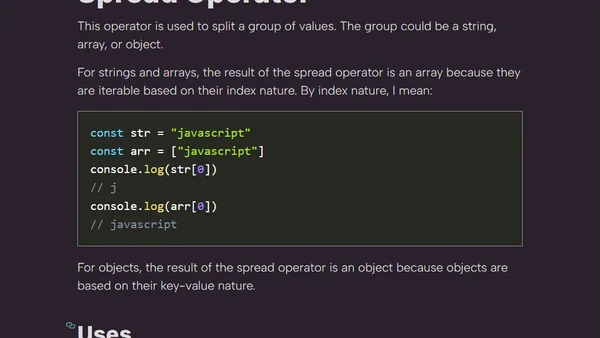 Rest vs Spread Operator in JavaScript, Simplified