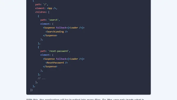 Improving Core Web Vitals of a React Application