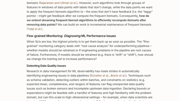 The Modern ML Monitoring Mess: Research Challenges (4/4)