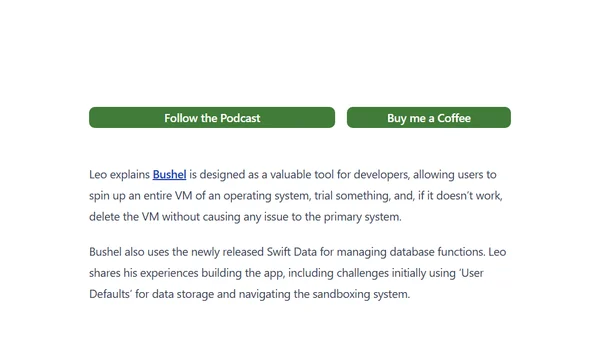 macOS Virtual Machines with Bushel