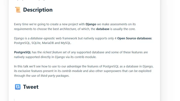 DjangoCon Europe 2021