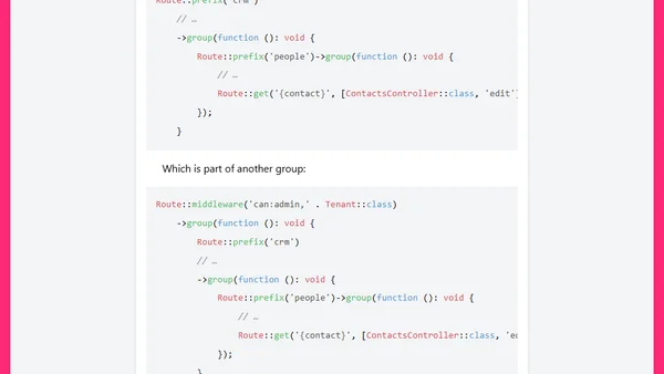 The case for route attributes