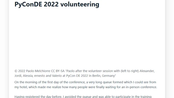 The Django speaking tour 2022