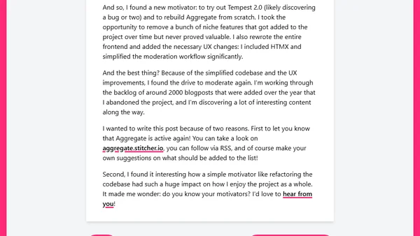 What is your motivator?