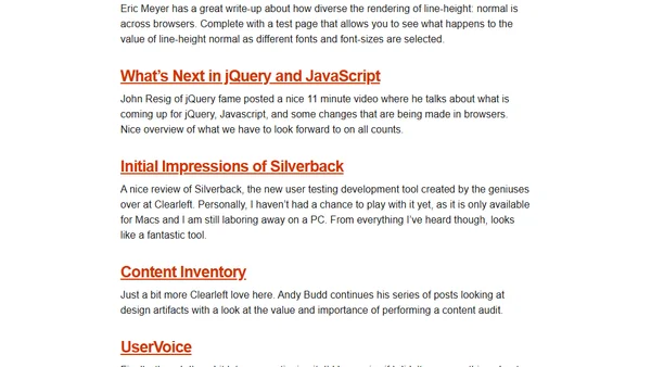 Elsewhere on the Web