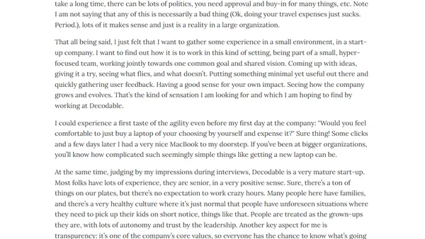 Why I Joined Decodable