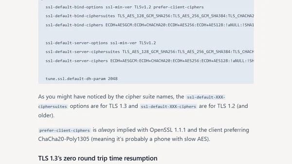 Hardening Your Web Server’s SSL Ciphers