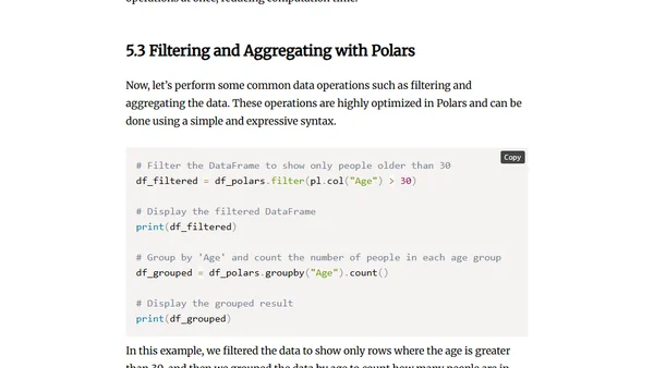 Exploring Data Operations with PySpark, Pandas, DuckDB, Polars, and DataFusion in a Python Notebook