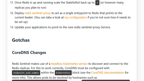 Migrating Redis data within Kubernetes