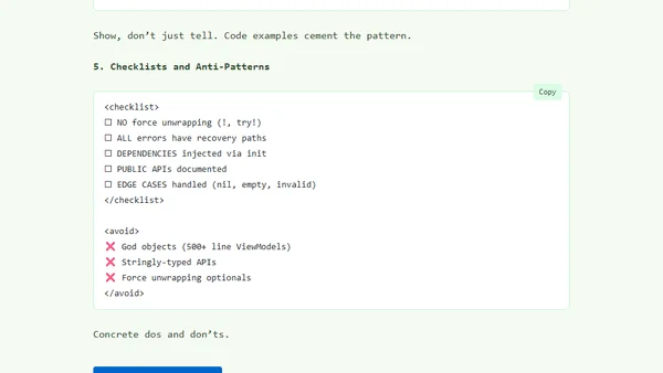 Stop Getting Average Code from Your LLM
