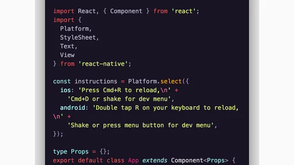 React Native: How to Setup Your First App