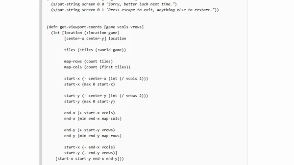 The Caves of Clojure: Part 3.4